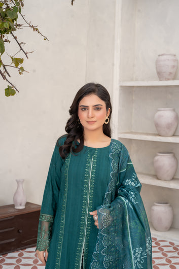 3-PIECE SUIT EMBROIDERED