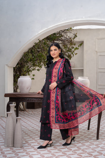 3-PIECE SUIT EMBROIDERED