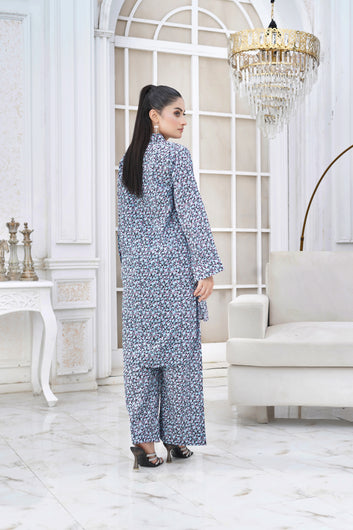 2-PIECE PRINTED SUIT ROSA