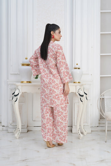 2-PIECE PRINTED SUIT ROSA