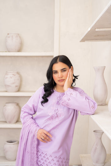 3-PIECE SUIT EMBROIDERED