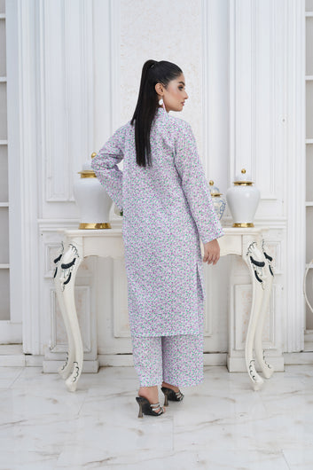 2-PIECE PRINTED SUIT ROSA