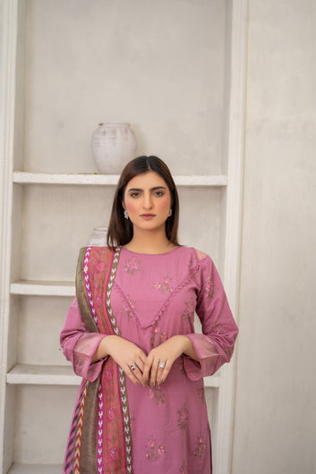 3-PIECE SUIT EMBROIDERED