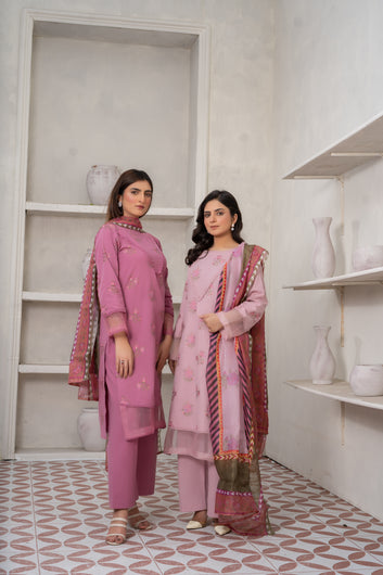 Bloom Edit-BE-01-3Piece Embroidered