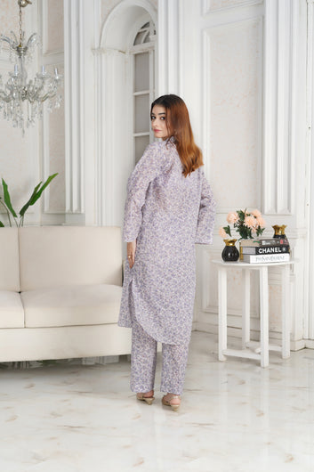 2-PIECE PRINTED SUIT ROSA