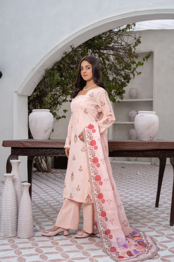 3-PIECE SUIT EMBROIDERED