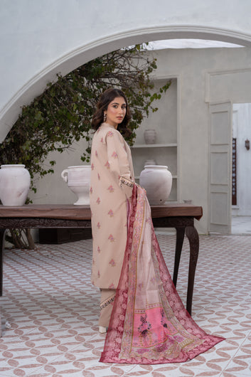 3-PIECE SUIT EMBROIDERED