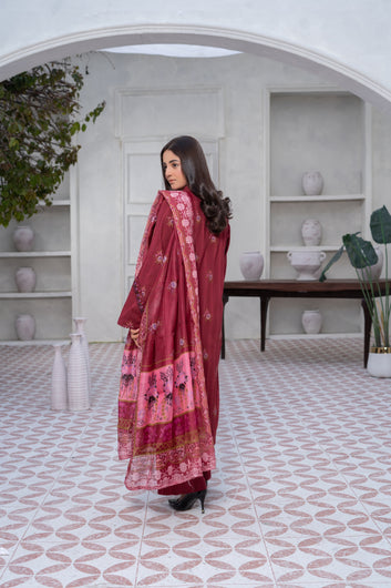 3-PIECE SUIT EMBROIDERED