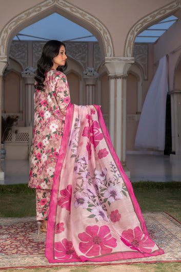 3-PIECE SUIT PRINTED-EMBROIDERED VOL-2