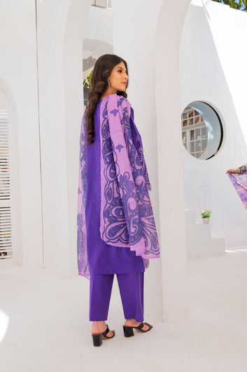 3-PIECE SUIT EMBROIDERED