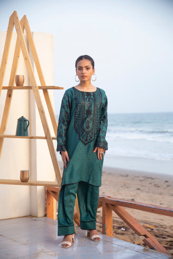 2-PIECE EMBROIDERED SUIT ROSA