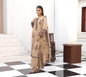 3-PIECE SUIT EMBROIDERED