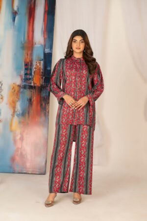 2 PIECE SUIT WESTERN ROSA