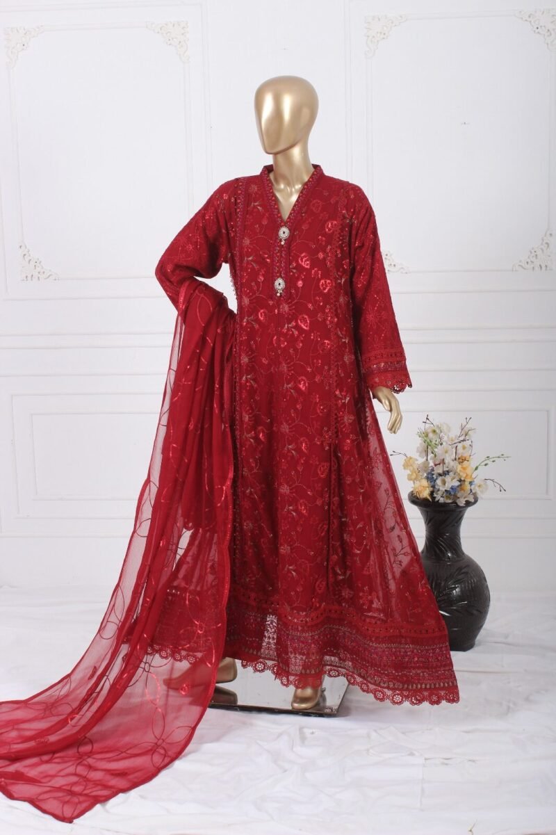 3 PIECE SUIT PARTY WEAR HUSNA