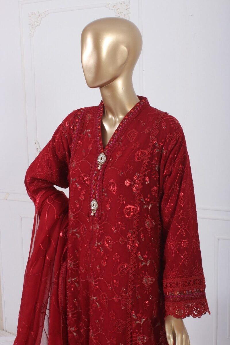3 PIECE SUIT PARTY WEAR HUSNA - Image 5