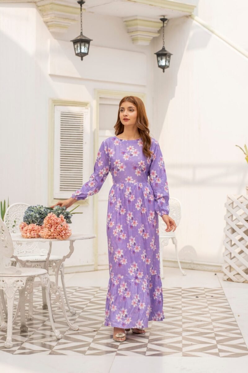 PRINTED MAXI ROSA - Image 4