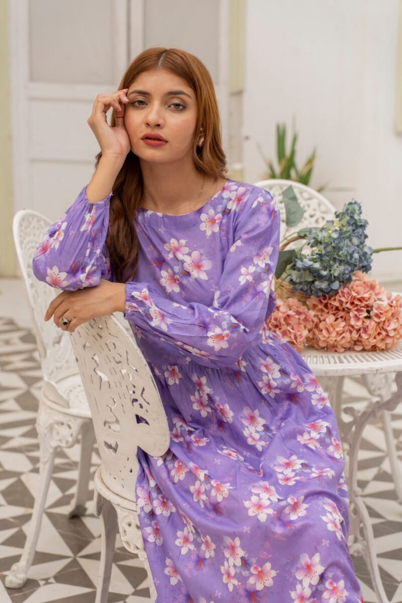 PRINTED MAXI ROSA - Image 3