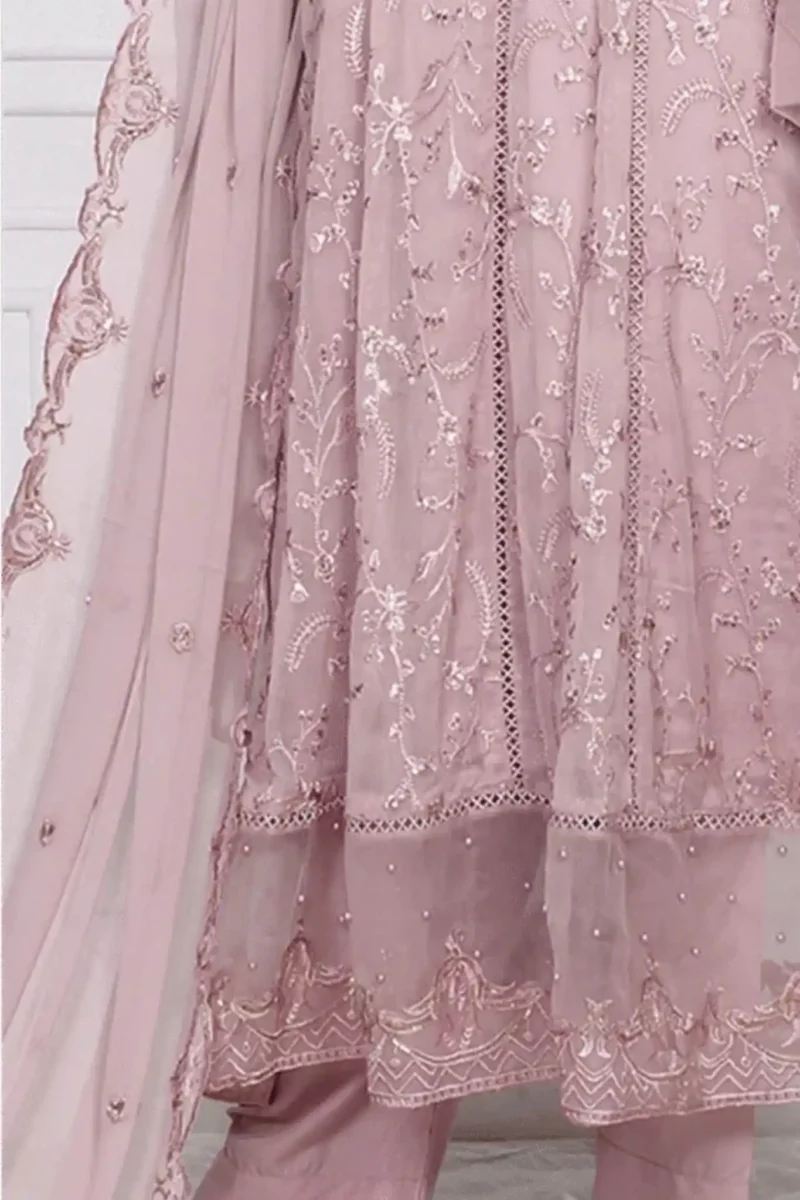 3 PIECE SUIT PARTY WEAR (HUSNA) - Image 3