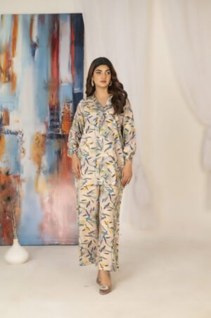 2 PIECE SUIT WESTERN ROSA