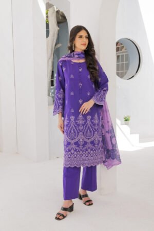 3-PIECE SUIT EMBROIDERED