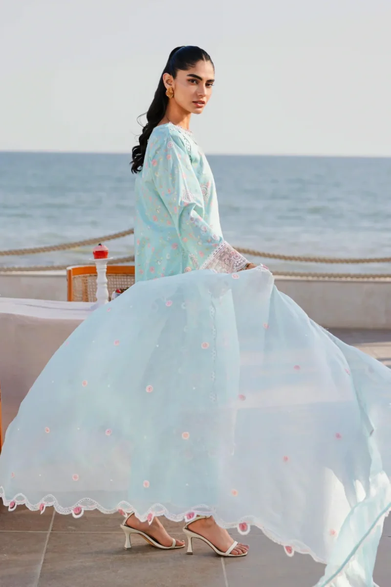 Embroidered Shirt Shalwar Dupatta