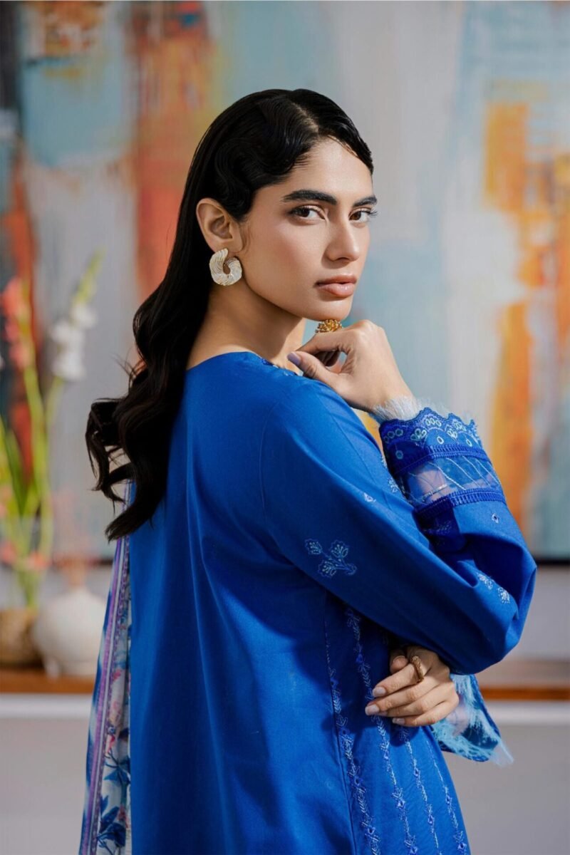 Embroidered Shirt Shalwar Dupatta - Image 5
