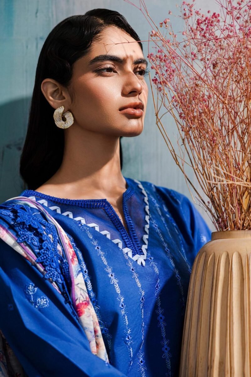 Embroidered Shirt Shalwar Dupatta - Image 2