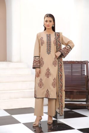 3-PIECE SUIT EMBROIDERED