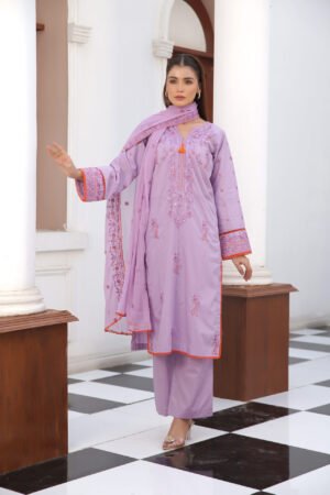 3-PIECE SUIT EMBROIDERED