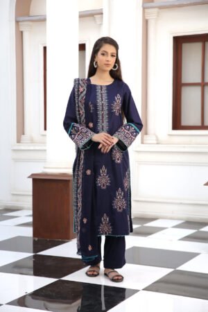3-PIECE SUIT EMBROIDERED