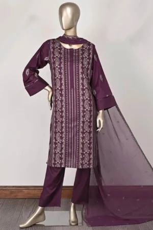 3-PIECE SUIT EMBROIDERED