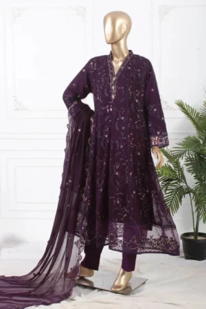 3 PIECE SUIT PARTY WEAR HUSNA