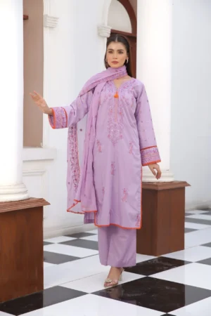 3-PIECE SUIT EMBROIDERED